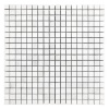 Мозаика из мрамора Полированная МКР-4П (15x15) White Mix