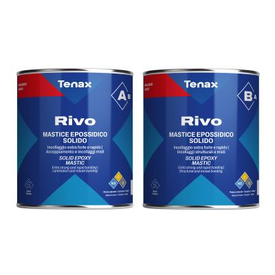 Rivo (A+B) Епоксидний морозостійкий двокомпонентний клей для  для склеювання мармуру, граніту, кварцового агломерату і кераміки