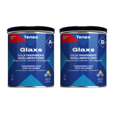 GLAXS - прозрачний двокомпонентний клей