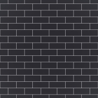 Мозаїка керамічна Kotto Ceramica BRICK B 6022 Grafit Black 300x300х9 (48х124) 0,075 м2