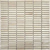 Мозаика из керамогранита Kotto Ceramica MI7 10500513C Sabbia  300 x 300 х 10  ( прямоугольник 10 x 50 )
