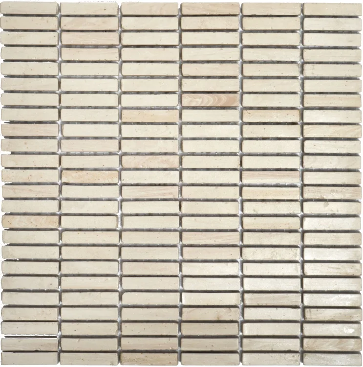 Мозаика из керамогранита Kotto Ceramica MI7 10500513C Sabbia  300 x 300 х 10  ( прямоугольник 10 x 50 )