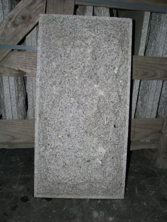 Плитка гранітна G603 Light Grey 600x300x20 + 30 Скеля
