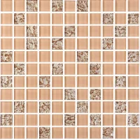 Мозаїка керамічна Kotto Ceramica GM 8003 C2 Beige gold S1/Beige white/300 х 300 х 8 ( 25 х 25 )