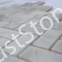 Мозаика из мрамора Полированная МКР-5П (47x23) White Mix