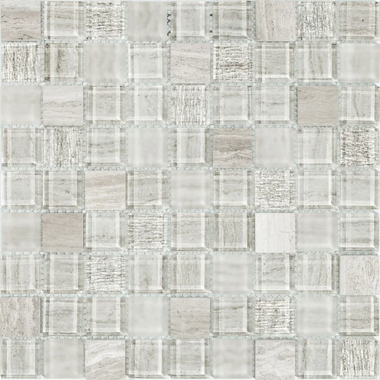 Мозаика стеклянная V-MOS MJ3029 Mozaico De Lux