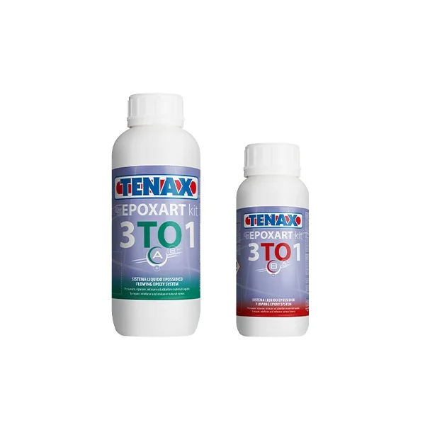 Двухкомпонентный эпоксидный клей Epoxart KIT 3:1 (1,0+0,3л) TENAX