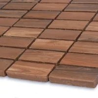 Мозаїка з керамограніту Kotto Ceramica MI7 23460116C Noce 300 x 300 х 7 (прямокутник 23 x 46)