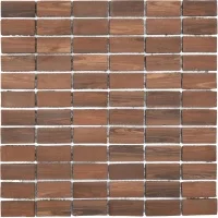 Мозаїка з керамограніту Kotto Ceramica MI7 23460116C Noce 300 x 300 х 7 (прямокутник 23 x 46)