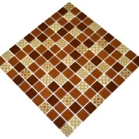 Мозаїка керамічна Kotto Ceramica GM 4054 C3 Brown d/Brown m/Structure 300 х 300 х 4 ( 25 х 25 )