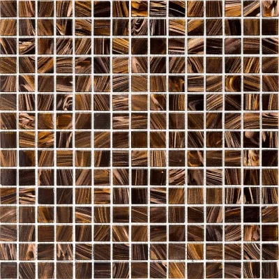 Мозаика стеклянная K-MOS CBB004 Light Brown Mozaico De Lux