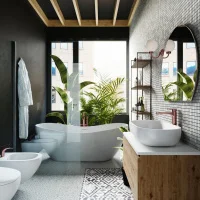 Мозаика из керамогранита Kotto Ceramica MI7 23230202C Grigio Freddo  300 x 300 х 7     ( квадрат 23 x 23 )