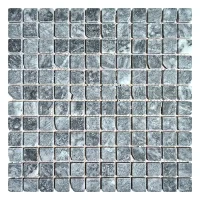Мозаика из мрамора Матовая МКР-2СВА (23x23) Black