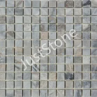 Мозаїка з мармуру Матова МКР-2СВ (23x23) Grey Mix