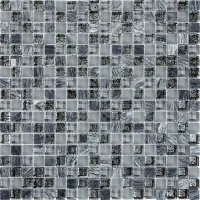 Мозаїка скляна T-MOS DF02+G04+Marble (L) Mozaico De Lux
