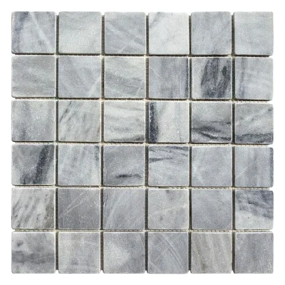 Мозаїка з мармуру Матова МКР-3СВ (47x47) Grey Mix