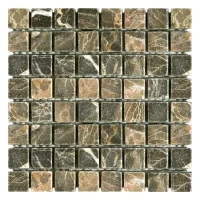 Мозаика Mozaico de Lux Stone C-MOS Sable Brown