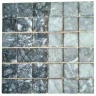 Мозаика из мрамора Матовая МКР-3СН (47x47) Black