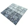 Мозаика из мрамора Матовая МКР-3СН (47x47) Black