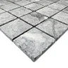 Мозаика из мрамора Матовая МКР-3СН (47x47) Black