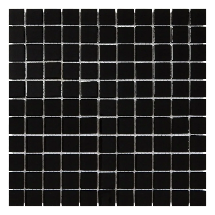 Мозаїка скляна V-MOS AA113 Black Mozaico De Lux