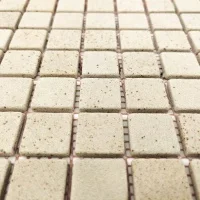 Мозаїка кам'яна KrimArt МКР-2СВ Пісковик Крем бежева 305x305x6 мм для фасаду колон спа забору та терраси