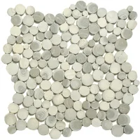 Мозаика из керамогранита Kotto Ceramica MI7 14300702C Grigio Freddo 300 x 300 х 10 (круг d 14-30)