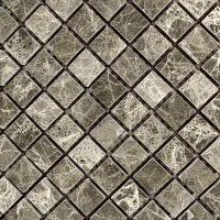 Мозаика из мрамора Полированная МКР-4П (15x15) Emperador Medium