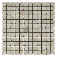 Мозаика из мрамора Матовая МКР-2СВА (23x23) Victoria Beige