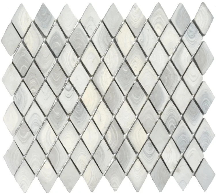 Мозаика из керамогранита Kotto Ceramica MI7 30500302C Grigio Freddo  300 x 300 х 10  ( ромб 30 x 50 )