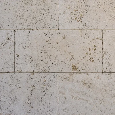 Плитка з травертину Classic Light Tumbled 1,2 х30, 5х61 см, бежева із зістареною поверхнею Антик Standart