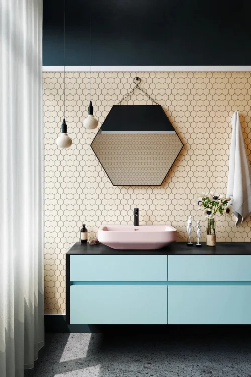 Мозаика керамическая Kotto Ceramica HEXAGON H 6007 Bisque  295 х 295 х 9