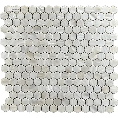 Мозаїка Mozaico de Lux CL-MOS CCLAY-23-A125 PEARL
