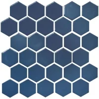 Мозаика керамическая Kotto Ceramica HEXAGON H 6008 Steel Blue  295 х 295 х 9