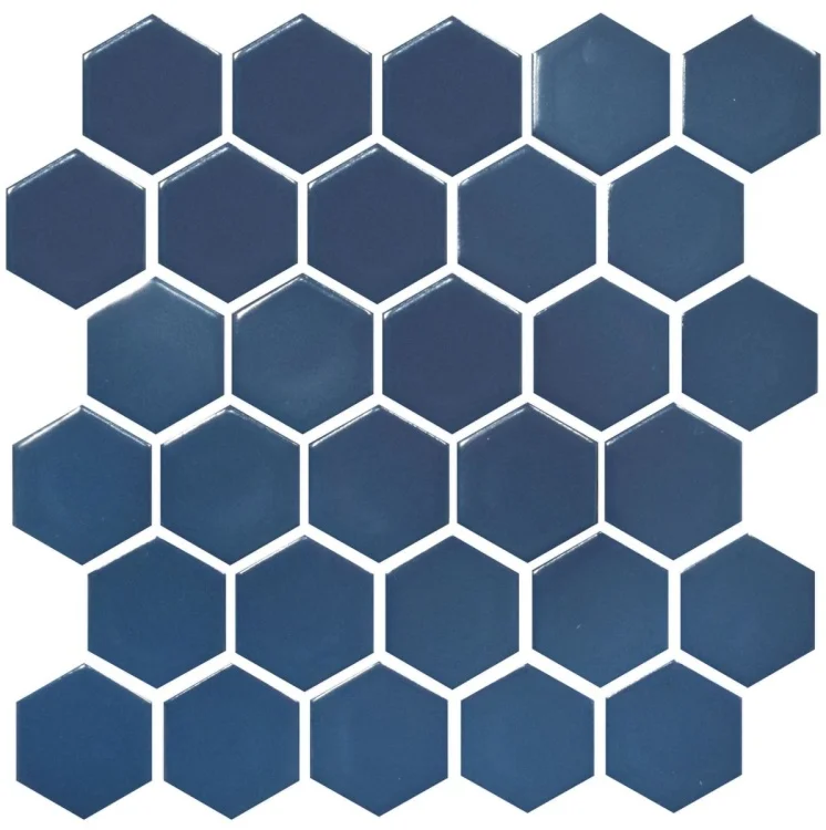 Мозаика керамическая Kotto Ceramica HEXAGON H 6008 Steel Blue  295 х 295 х 9