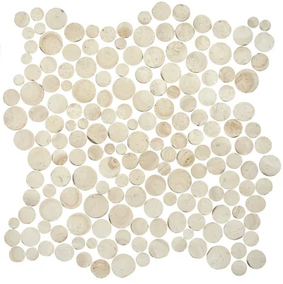 Мозаика из керамогранита Kotto Ceramica MI7 14300713C Sabbia 300 x 300 х 10 (круг d 14-30)