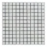 Мозаїка з мармуру Матова МКР-2СВ (23x23) White Mix