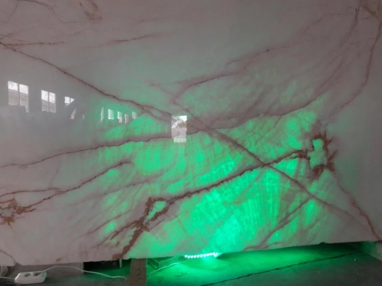 ONYX JADE LIGHT Слеб оніксу (сляб) 18мм
