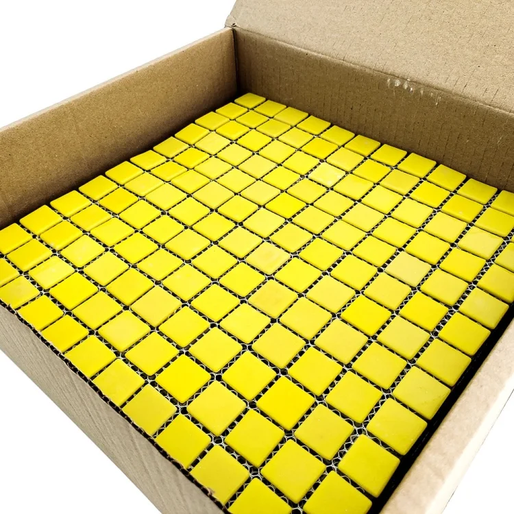 Мозаика стеклянная MK25111 YELLOW