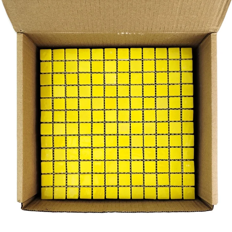 Мозаика стеклянная MK25111 YELLOW