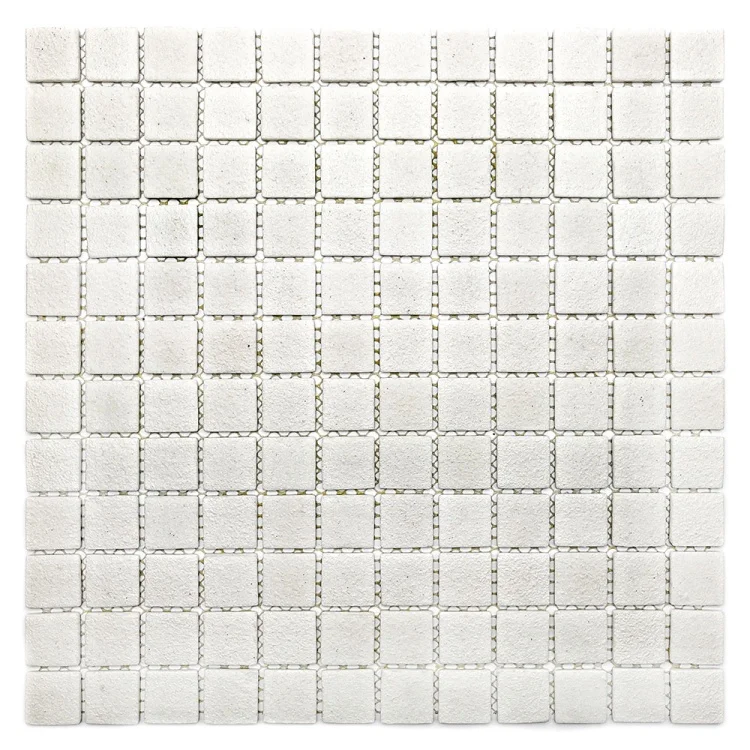 Стеклянная мозаика CONCRETE WHITE