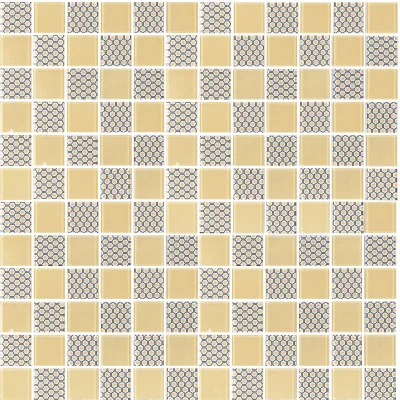 Мозаїка скляна Kotto Ceramica GMP 0848003 СС print 2/ral 7047 300 x 300 х 8 ( 48 х 48 )