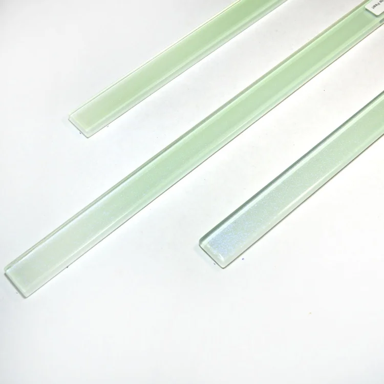 Фриз стеклянный Kotto Ceramica GF 4531 white pearl  25 х 450 х 8