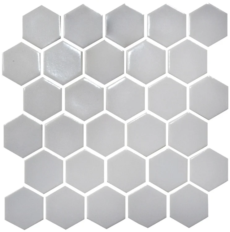 Мозаика керамическая Kotto Ceramica HEXAGON H 6019 Silver  295 х 295 х 9