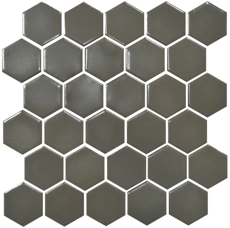 Мозаика керамическая Kotto Ceramica HEXAGON H 6020 Dark Grey  295 х 295 х 9