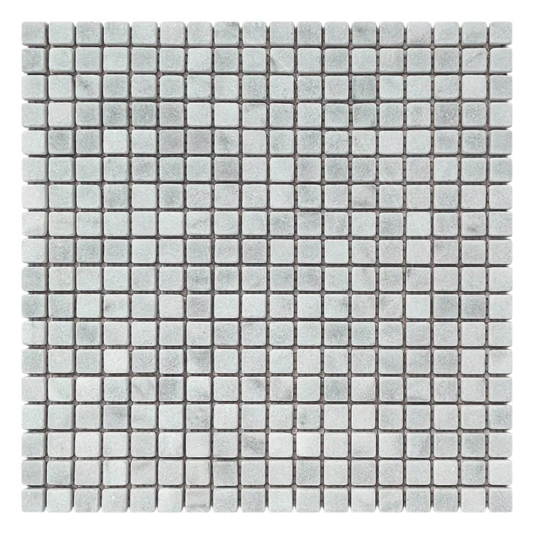 Мозаика из мрамора Матовая МКР-4СВ (15x15) White BI