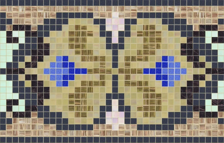 Мозаїчний фриз D-CORE 393*251 мм. IF-17