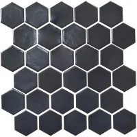 Мозаїка керамічна Kotto Ceramica HEXAGON H 6022 Grafit Black 295 х 295 х 9