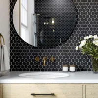 Мозаїка керамічна Kotto Ceramica HEXAGON H 6022 Grafit Black 295 х 295 х 9