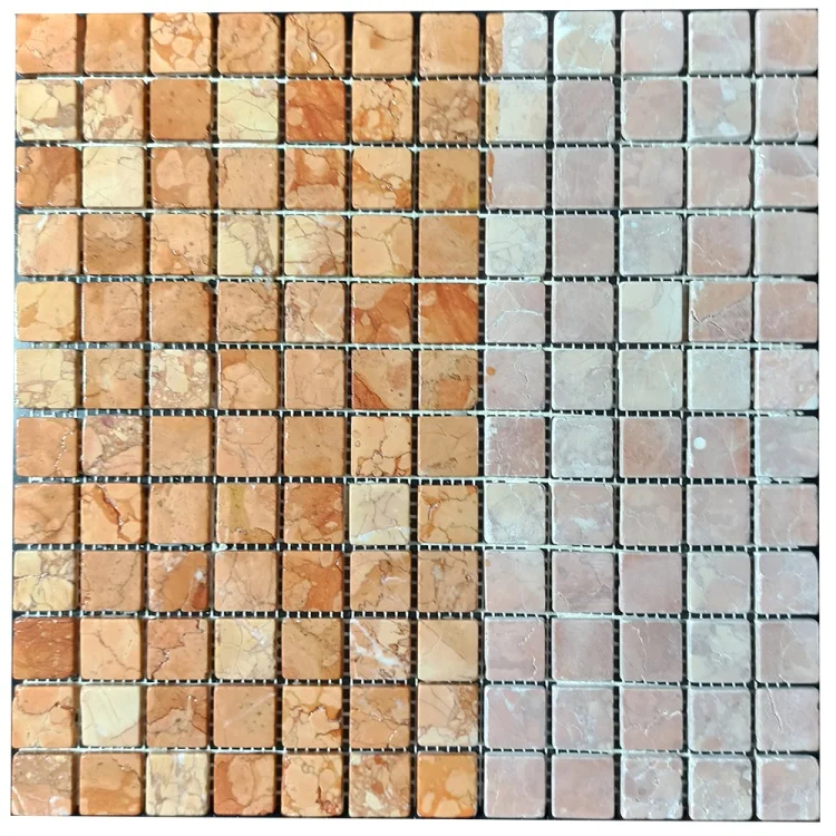 Мозаїка з мармуру Матова МКР-2СВ (23x23) Terracotta Mix